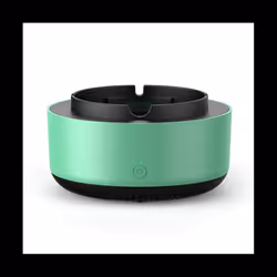 Multi- Ashtray with Air Purifier Function to Filter Second-Hand Smoke and Remove the Smell of Smoke Green