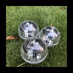 Floating Light Solar Water Float Ball LED Light Pool Waterproof Night Light for Garden Pond,Warm Light