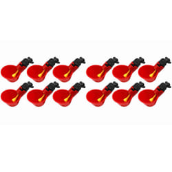 Automatic Filling Poultry Waterer Cups for Auto Watering Drinker System for Chickens, Ducks, , Turkeys Etc. 12Pcs