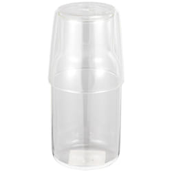 Water Carafe with Tumbler Glass Cold Hot Water Cup Sets Bedside Water Pitcher High Temperature Resistance