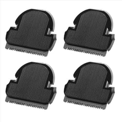 4X Hair Trimmer Cutter Barber Head Suitable for QC5130 QC5115 QC5120 QC5125 5135,Black