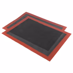2 Pcs Silicone Baking Mat Sheet,Non-Stick Oven Liner Perforated Mesh Pad,Baked Bread Mat,Double-Sided Available