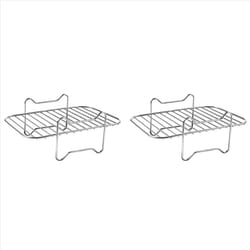 2X Rack for Double Basket Air Fryers, Dehydrator Rack for Ninja Foodi DZ201 DZ401 Accessories