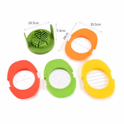 CNNOTEPAD Multifunctional 4 in 1 Egg Slicer,Hard Slicers with Cutting Wires