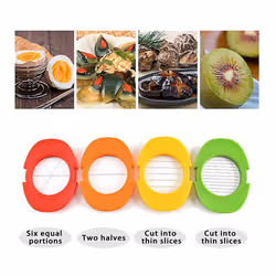 CNNOTEPAD Multifunctional 4 in 1 Egg Slicer,Hard Slicers with Cutting Wires