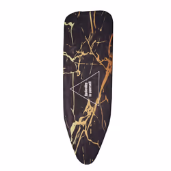 140x50CM Fabric Marbling Ironing Board Cover Protective Press Iron Folding for Ironing Cloth Guard Protect Delicate Garment