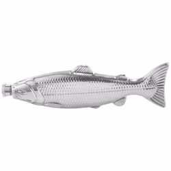 1 Pcs Fish-Shape Hip Flask 5Oz Mini Pocket Flask Stainless Steel Party Drinkware for Outdoor