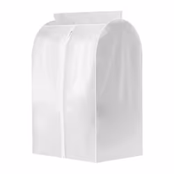 1PCS Dust Cover Clothes Hanging Bag Enclosed Clothes Rack Floor Hanger Cover Storage Cover B