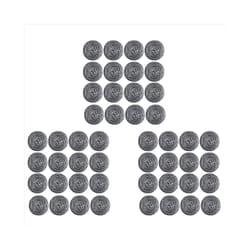 48 PCS Stainless Steel Sponges Scrubbers, Utensil Scrubber Scouring Pads Ball for Removing Rust Dirty Cookware Cleaner