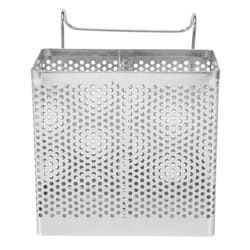 Stainless Steel Chopsticks Holder Hanging Cutlery Drying Basket Tableware Drainer with Hooks Kitchen Utensil