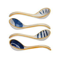 Soup Spoons Japanese Soup Spoon Long Handle Soup Spoons for Pho Ramen Noodles Wonton Dumpling Rice