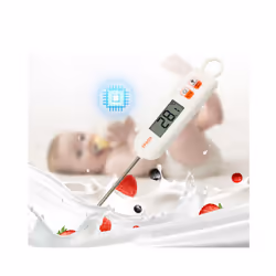 Digital Food Thermometer Probe for Kitchen BBQ Meat Water Milk Oil Tea Soup Oven Temperature Measuring Tool Black