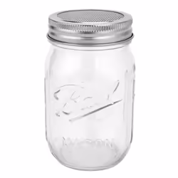 Sprouting Jar with Stainless Steel Screen Lid Wide Mouth Quart