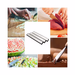 3Pcs Kitchen Tool Knife Sharpener Diamond Whetstone Sharpening for Knife Sharpener System 240/800/200