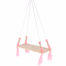Wooden Wall shelf Hanging Children baby Nordic Style Wall Frame pink