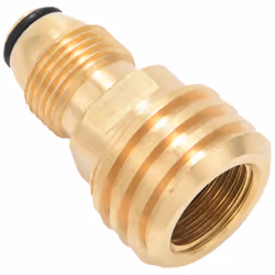 Propane Gas Adapter Converts POL LP Tank Service Valve to QCC1/Type1- Old to New