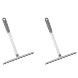 2X Household Cleaning Tools Window Glass Cleaning Household Window Scraper Artifact Mirror Cleaning Tool