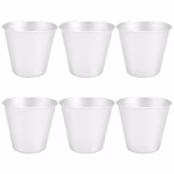 6 Pcs Individual Tumblers Popovers Chocolate Molten Pudding Cups Raspberry Mold