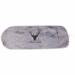 140x50CM Fabric Marbling Ironing Board Cover Protective Press Iron Folding for Ironing Cloth Guard Protect Delicate Garment