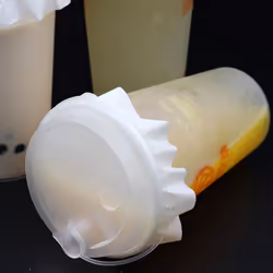 Round Shape Leak Proof Paper Film Coffee Spill Proof Gasket Leak Proof Paper Films,Disposable Milk Tea Sealing Film 13cm