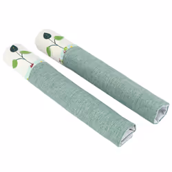 2 Pair Cotton Door Handle Covers Refrigerator Doorknob Cover Practical Double-Door Fridge Gloves Protector