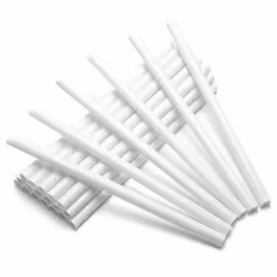 50 PCS Plastic White Cake Dowel Rods for Tiered Cake Construction and Stacking