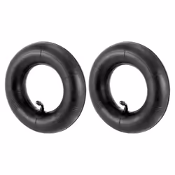 2 Pack 2.80/2.50-4 inch Inner Tube with TR87 Bent Valve Stem for , Lawn Mowers, Wheelbarrows, Hand Trucks