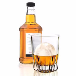 5X 4 Cavity Ice Square Maker Flexible Silicone Whiskey Cocktail DIY Round Ice Ball Food Grade Grid Party for Bar Kitchen