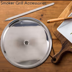 Chicken Rack Vertical Skewer Barbecue Grilling Rack Meat Perfect for Steak,Chicken,Meats Beer Smoker Accessories