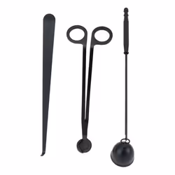 3 in 1 Candle Accessories Set, Candle Gift Set with Candle Snuffer, Candle Cutter, Wick Cutter for Replacement