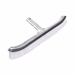 Swimming pool brush head, 18 inch aluminum brush head, for cleaning walls and tiles