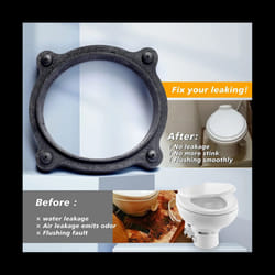 385310063 SE341549 Floor Flange Gasket and Mounting Kit with Toilets, RV Toilet Gasket Kit for RVs and Trailers