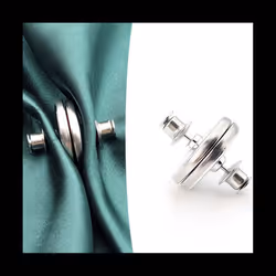 Magnetic Metal Curtain Button Holder, Detachable Window Screen Magnetic Buckle, Lightproof Room Curtain Fastener