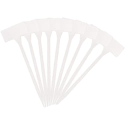 40Pcs Outdoor Plant Label,Waterproof Plastic Plant T-Type Tags, Durable Nursery Garden Markers,Perfect for Herbs,Flowers