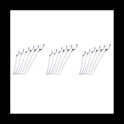 18Pcs Long Handle Stainless Steel Tea Coffee Spoons Ice Cream Cutlery
