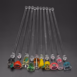 20Pcs Cocktail Stirrer Drink Mixing Stick Set Acrylic Cocktail Mixer Blender Bar Supplies Swizzle Stirrer