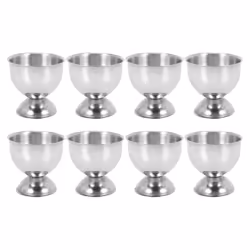 Egg Cup,Egg Tray Stainless Steel Soft Boiled Egg Cups Holder Stand Dishwasher Safe