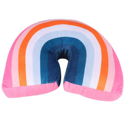 Rainbow U Shape Kids Pillow Decorative Room Neck Pillow Cushion Cute Baby Pillows Sleep Toys Stuffed Dolls Birthday Gift