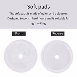 Reusable Replacement Mop Pads Compatible for 3115 SpinWave Hard Floor Expert Wet and Dry Robot Vacuum