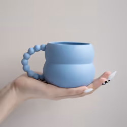Ceramic Mug Cute Coffee Cup Nordic Home Decor Handmade Art Milk Tea Cup Home Drinkware Couple B