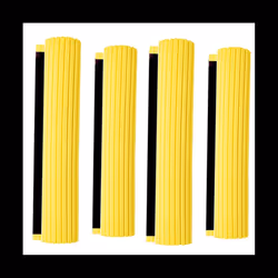 Mop Roller Head Refill Sponge Refills Cleaning Pads Absorbent Replacement Wet Mopping Clothes Accessories Eraser 4Pack