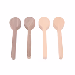 Wood Carving Spoon Blank Beech and Walnut Wood Unfinished Wooden Craft Whittling Kit for Whittler