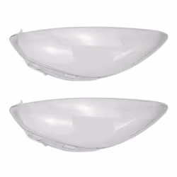 2X Car Left Headlight Shell Lamp Shade Transparent Cover Headlight Glass Headlight Lens Cover for 2 2007-2012