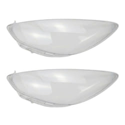 2X Car Left Headlight Shell Lamp Shade Transparent Cover Headlight Glass Headlight Lens Cover for 2 2007-2012