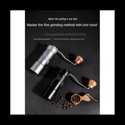 Coffee Bean Grinders Mill for Kitchen Coffee Milling Machine-Black