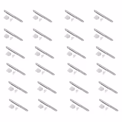 20Pcs/Lot Cabinet Glides Adapter Soft Closing System for Any Side Mount Drawer Sliding Buffer Damper Cupboard