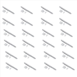 20Pcs/Lot Cabinet Glides Adapter Soft Closing System for Any Side Mount Drawer Sliding Buffer Damper Cupboard