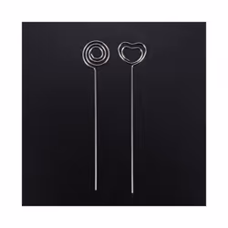 600 Pieces Metal Wires Memo Clip Note Card Holders Table Number Clip Photo Stand for Wedding Party