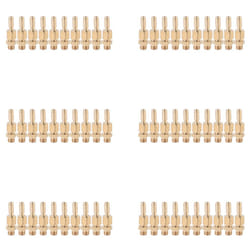 60Pcs 1/8 Inch DN6 Brass Gushing Spray Water Fountain Nozzles Universal Water Curtain Nozzle