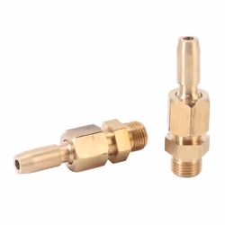 60Pcs 1/8 Inch DN6 Brass Gushing Spray Water Fountain Nozzles Universal Water Curtain Nozzle